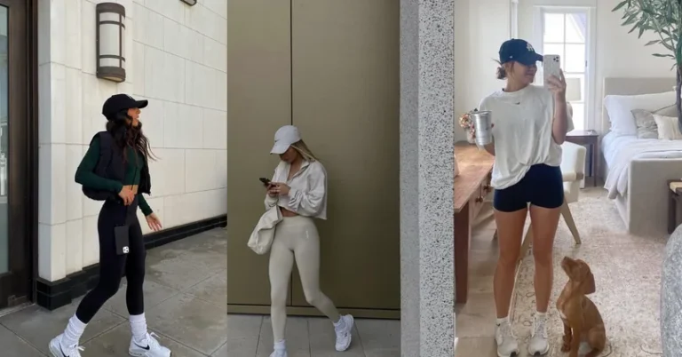 Athleisure Outfits I Finish With One Street Layer 6 athleisure outfits, photo collage