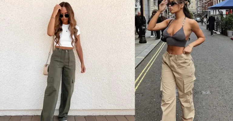 cargo pants outfits, photo collage