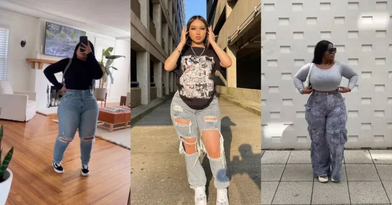 chubby baddie outfits, photo collage