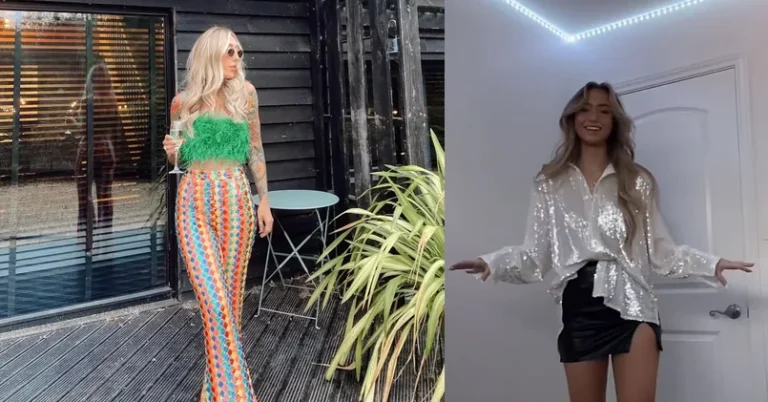 Disco Outfits I Wear When the Floor Has Lights 12 disco outfits, photo collage