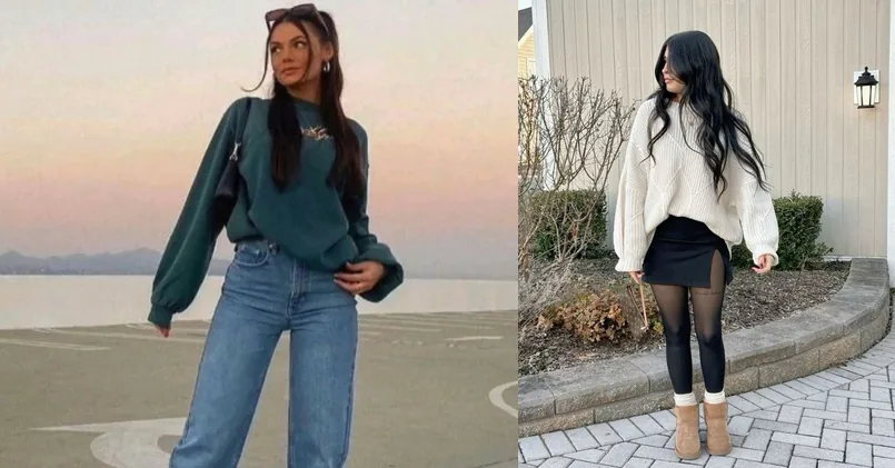 everyday outfits, photo collage