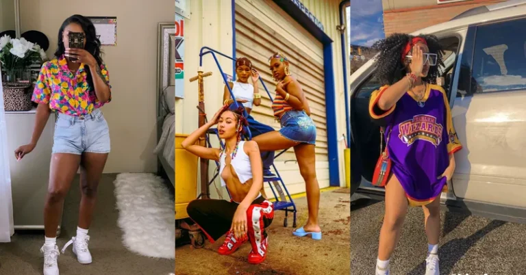 freaknik 90s outfits, photo collage
