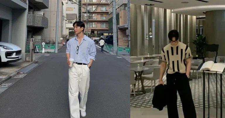korean mens fashion, photo collage