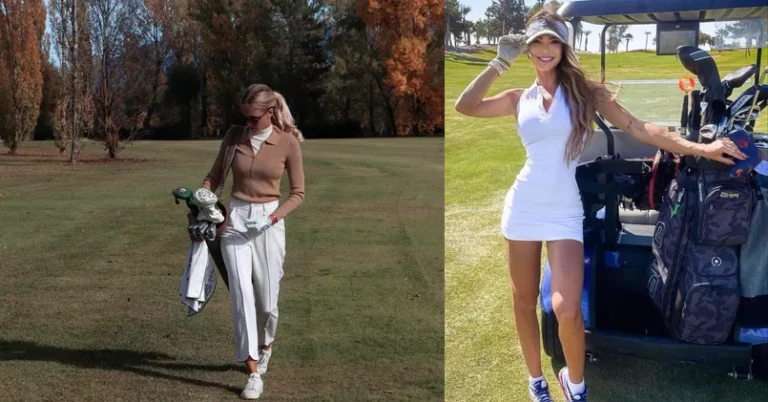 Ladies Golf Outfits That Pass the Clubhouse 2 ladies golf outfits, photo collage