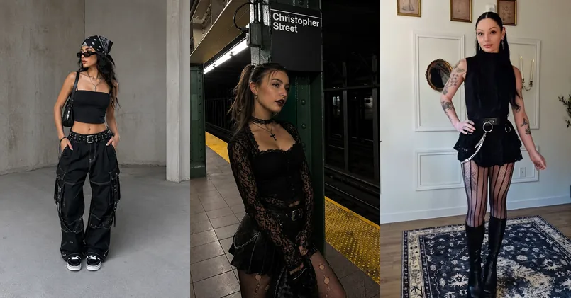Home 13 goth baddie, photo collage